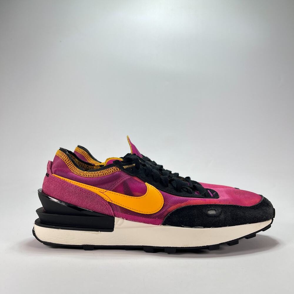 Nike Waffle One Active Fuchsia Casual Sneakers Shoes DA7995-600 Women's Size 9